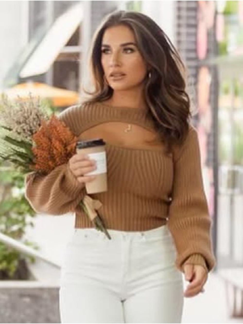 Kittenish Two Piece Sweater Set